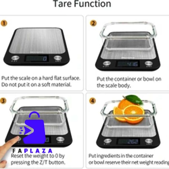 ترازو آشپزخانه دیجیتال چند منظوره اسکای تاچ